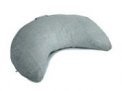 Cuscino Mezzaluna Piccolo Ahimsa Naturale - Azzurro