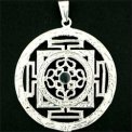 Pendente Quarto Mandalachakra Blu (HPJ-MAN4S)