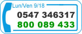 Numero verde gratuito