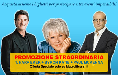 Promozione Forum delle Eccellenze + Millionaire Mind Intensive + Seminario Byron Katie