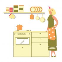 Cucina e acciaio