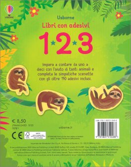 Libri con Adesivi - 1 2 3 — Libro - 2