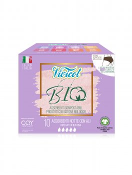 10 Assorbenti Notte con Ali - 1