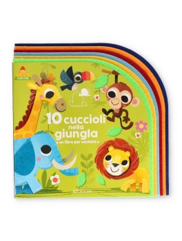 10 Cuccioli nella Giungla — Libro - 1