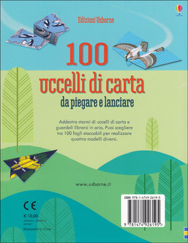 100 Uccelli di Carta da Piegare e Lanciare — Libro - 2
