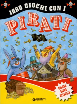 1000 Giochi con i Pirati — Libro - 1