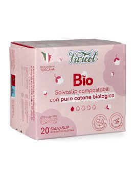 Salvaslip Compostabili in Puro Cotone Bio - 1