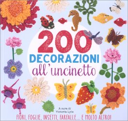 200 Decorazioni all'Uncinetto — Libro - 1