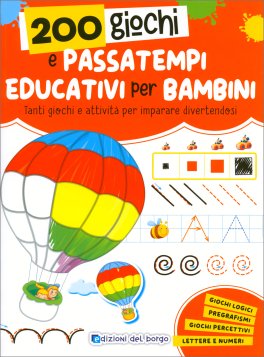 200 Giochi e Passatempi Educativi per Bambini — Libro - 1