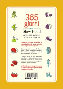 365 Giorni con Slow Food  — Libro - 1