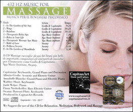 432 Hz Music for Massage - Musica per il Benessere Psicofisico — CD - 2