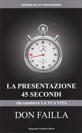 La Presentazione 45 Secondi che Cambierà la tua Vita — Libro - 1