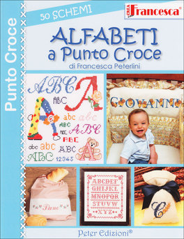 50 Schemi - Alfabeti a Punto Croce  — Libro - 1