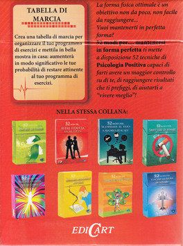 52 Modi per... Mantenersi in Forma Perfetta - 52 Carte — Libro - 2