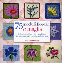 75 Moduli Floreali a Maglia  — Libro - 1