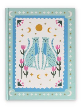 A Dopo Blue Cheetahs Journal — Quaderno - 1