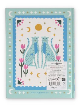 A Dopo Blue Cheetahs Journal — Quaderno - 2