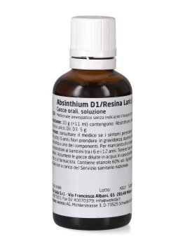 Absinthium D1/Resina Larrics D3 aa - Gocce Orali - 1