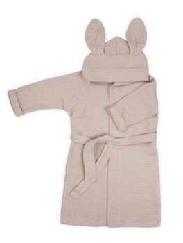 Accappatoio Bimbo in Spugna Waffle - 2/4 Anni - 1