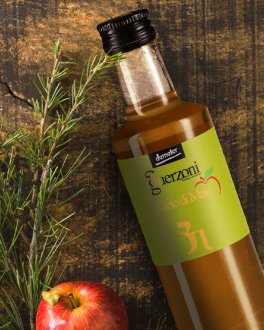 Aceto di Mele non Filtrato Biologico e Biodinamico - 500 ml - 4
