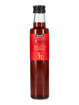 Aceto di Vino Rosso da Uve Lambrusco Biologico - 1