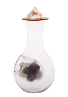 Acquagem - Caraffa con 5 Pietre Energizzanti - 1