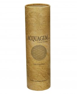 Acquagem - Bottiglia in Vetro con Cristalli Misti - 4