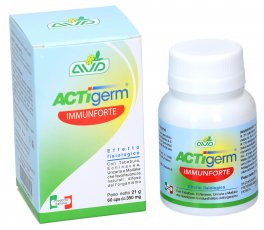 Actigerm Immunforte -  Integratore di Echinacea, Tabebula, Uncaria e Maitake - Capsule - 1