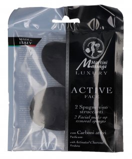 Active Face - 2 Spugne Viso Struccanti - 2