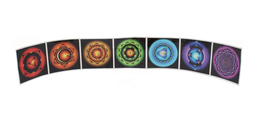 Adesivo 7 Chakras Scuro