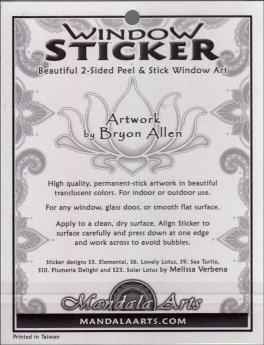 Adesivo per Finestra - 2 Lati - 2