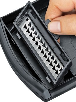 Affettaverdure Smart Nero Inox - 4