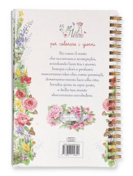 Agenda Settimanale 2026 - Fleurs per Colorare i Giorni - Spirale — Agenda - 4