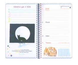Agenda Settimanale 2026 - Il Gatto e la Luna — Agenda - 4