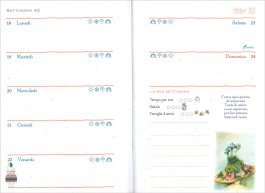 Agenda Settimanale 2027 Fleurs - Per Colorare i Giorni — Agenda - 4