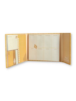 Agenda Settimanale - Foglie Gialle - Wochenplaner Leaves — Agenda - 2