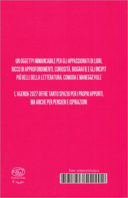 Agenda Tascabile 2027 per Maniaci dei Libri — Agenda - 2