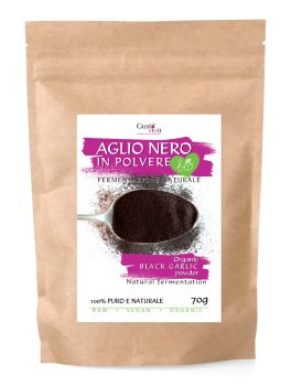 Aglio Nero in Polvere Crudo Biologico - 1