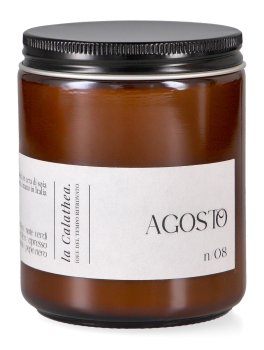 Agosto - Candela Profumata in Cera di Soia - 2