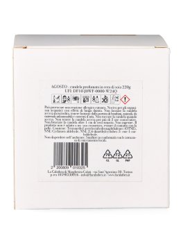 Agosto - Candela Profumata in Cera di Soia - 3