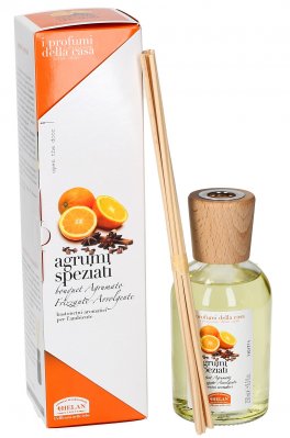 Essenza Agrumi Speziati con Bastoncini Aromatici
