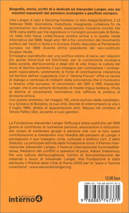 Alexander Langer — Libro - 2
