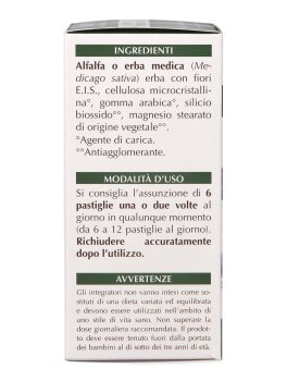 Alfalfa Estratto Integrale Secco - Pastiglie - 7