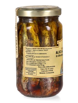 Alici alla Mediterranea in Olio Extravergine d'Oliva Biologico - Principe di Gerace® - 3