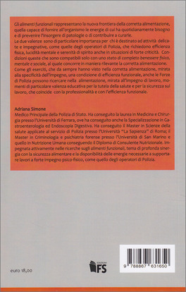 Alimentazione Funzionale e Benessere negli Operatori di Polizia — Libro - 2