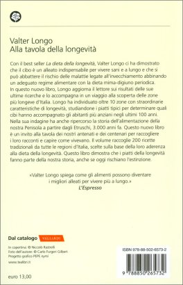 Alla Tavola della Longevità — Libro - 2