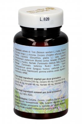 Allemap - Integratore di Tulsi e Curcuma - 4