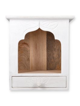 Altare in Legno di Mango Sbiancato - 1