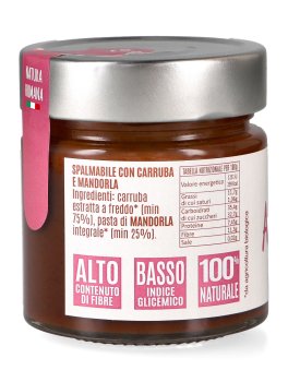 Amàndola Bio Crema Spalmabile di Carruba e Mandorla - 3