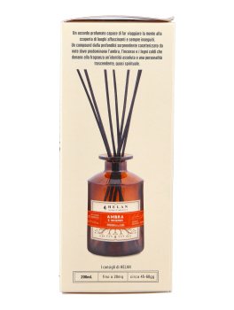 Diffusore per Ambiente con Bastoncini - Ambra e Incenso - 6